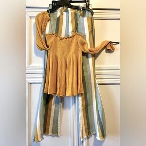 NWOT Altar’d State Bell Bottom Pants & Matching Top